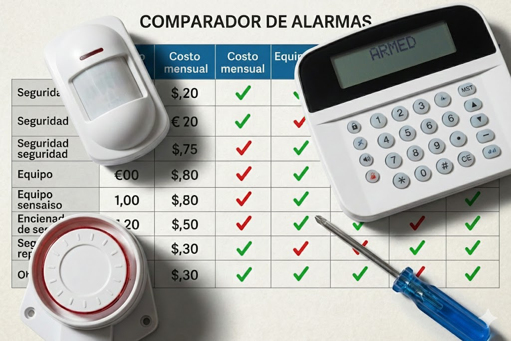 Comparar alarmas para casa