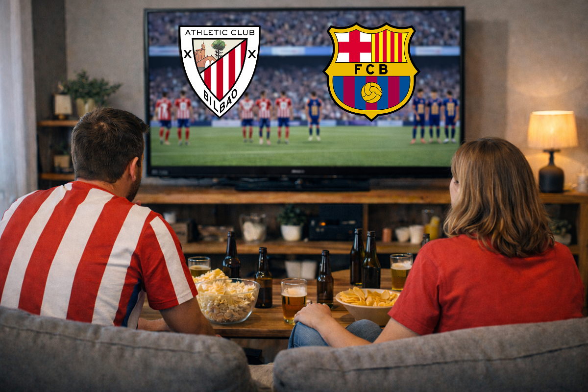 Dónde ver el Athletic Bilbao vs Barcelona