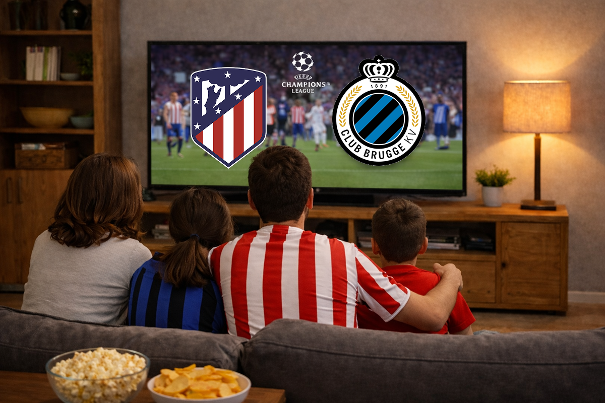 Dónde ver el Atlético Madrid vs Club Brugge