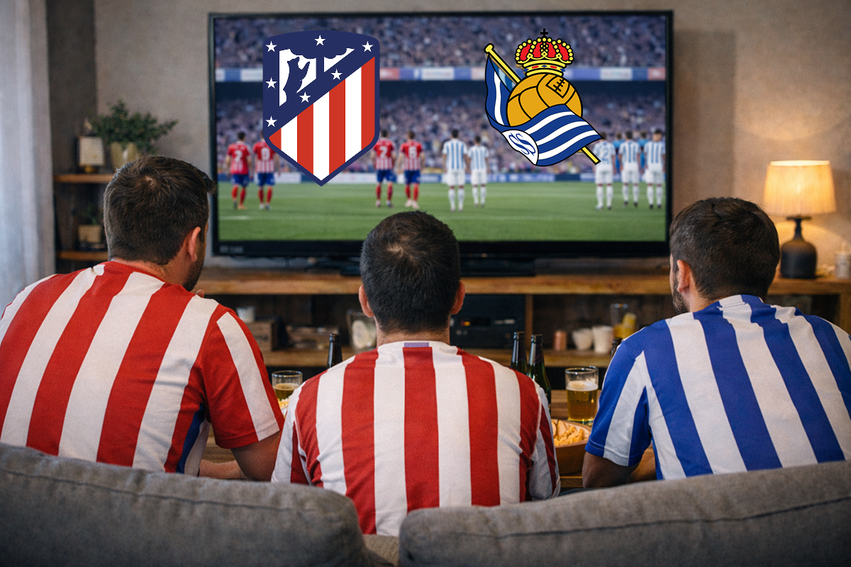 Dónde ver el Atlético Madrid vs Real Sociedad