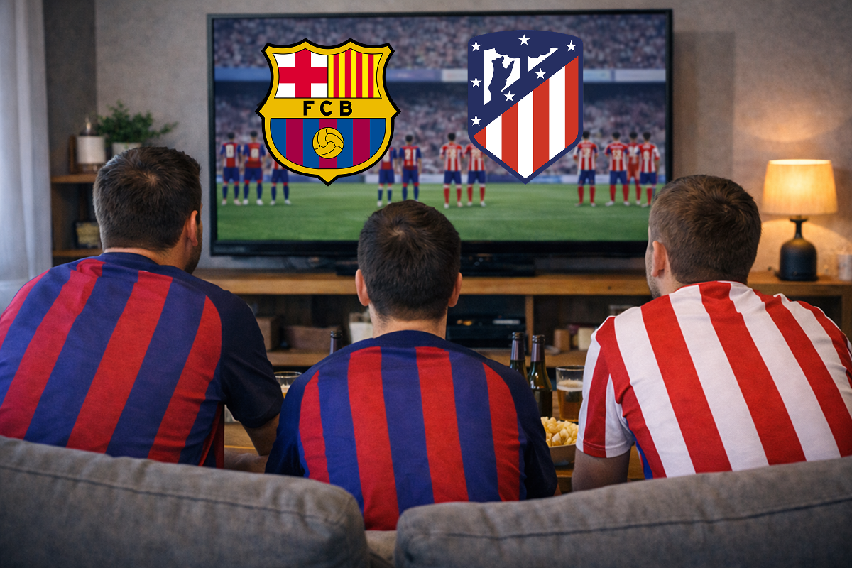 Dónde ver el Barcelona vs Atlético Madrid