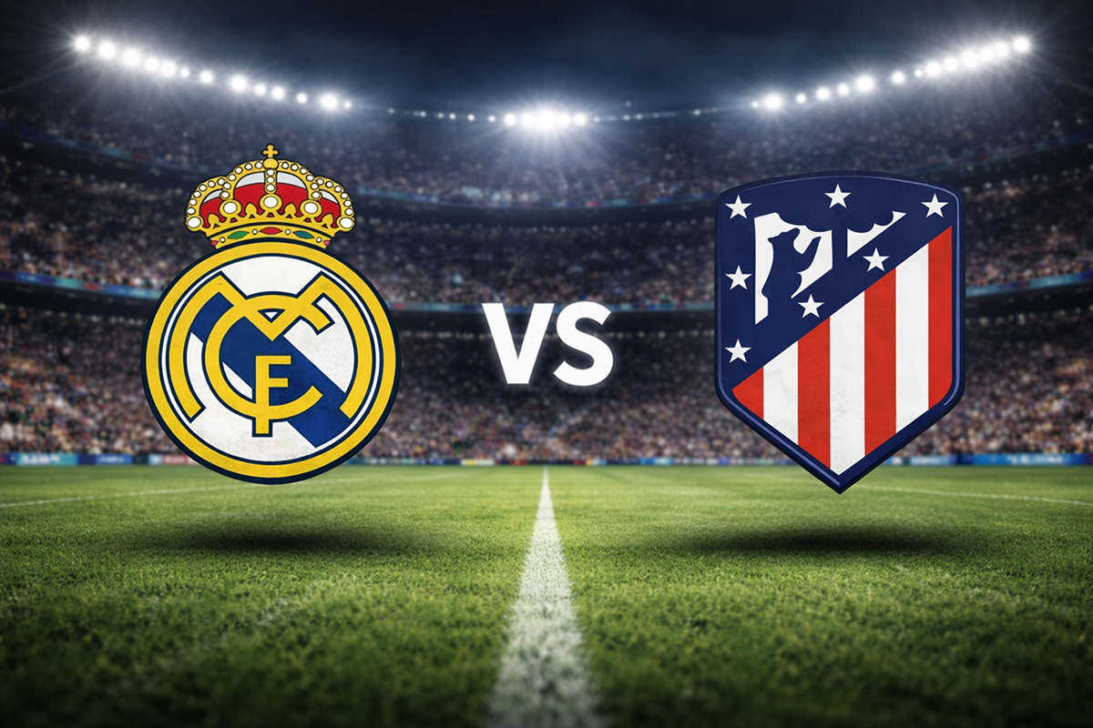 Dónde ver el Real Madrid vs Atlético Madrid