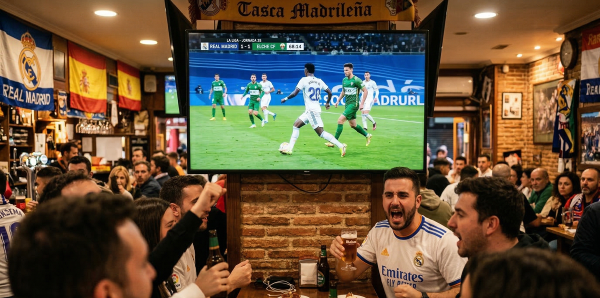 Dónde ver el Real Madrid vs Elche