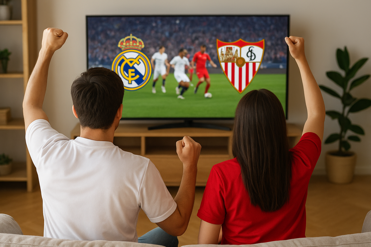 Dónde ver el Real Madrid vs Sevilla