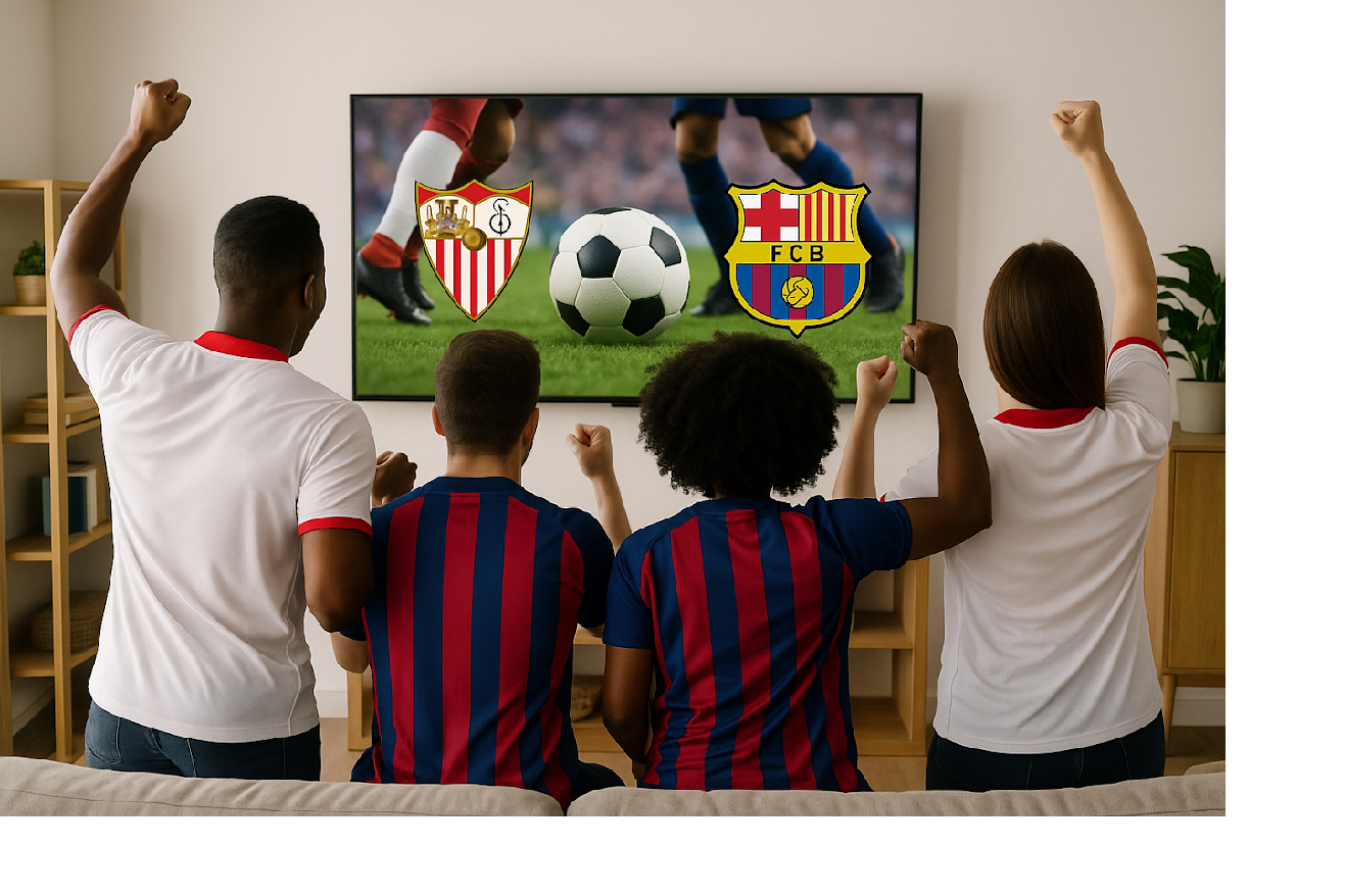 Dónde ver el Sevilla vs Barcelona