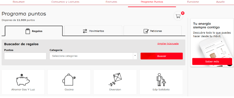 Área de Clientes de EDP EDP Online Área de Clientes
