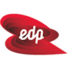 Logo de EDP EDP, compañía de luz y gas