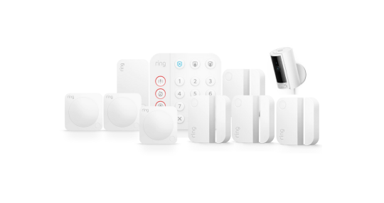 kit de alarma de ring alarm con 11 piezas
