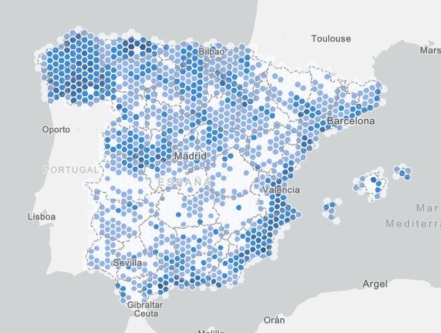 mapa subvenciones internet satelital