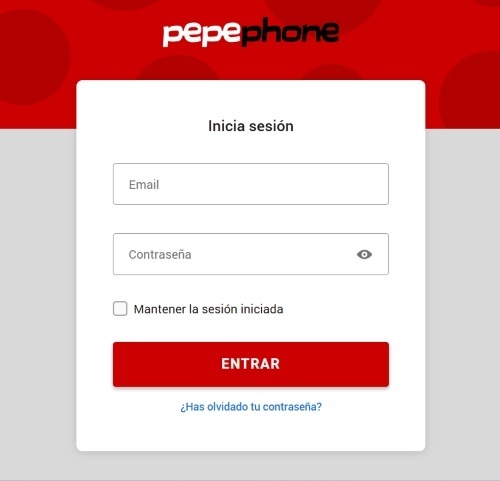 Interfaz de acceso MiPepephone