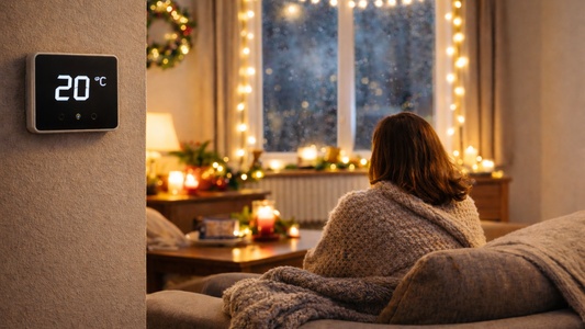 Frío en casa por Navidad