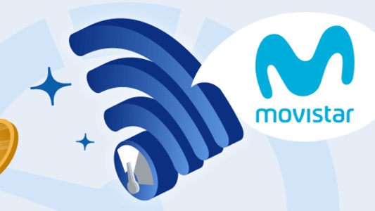Test de velocidad de Movistar