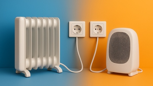 Calefactor vs calefacción eléctrica
