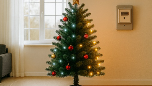 Cuánto cuesta encender las luces de Navidad