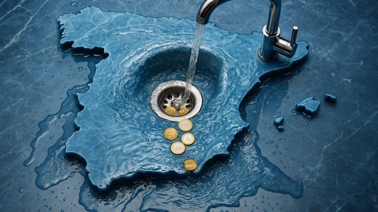 Desigualdad precios del agua en España