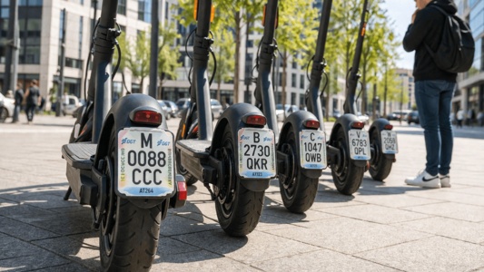 Error matrículas DGT patinete eléctrico