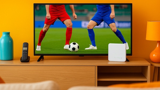 La oferta de Orange con fútbol, tele, fibra y teléfono