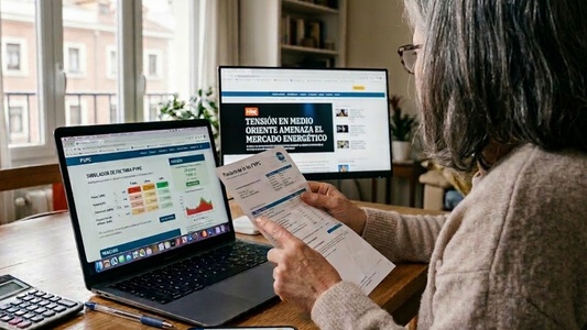 Analisis de la factura PVPC con el conflicto en Oriente