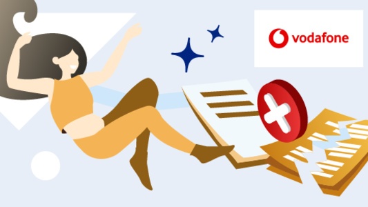 vodafone bajas