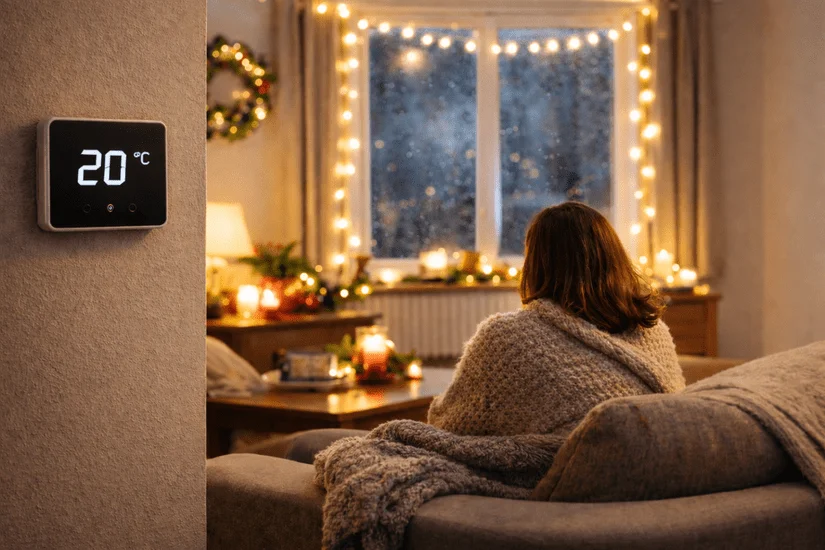 Frío en casa por Navidad