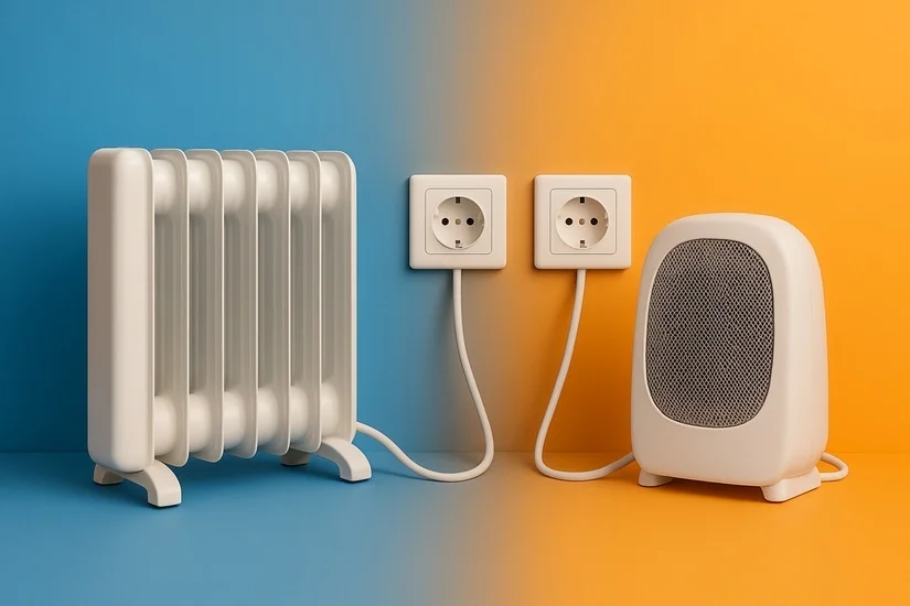 Calefactor vs calefacción eléctrica