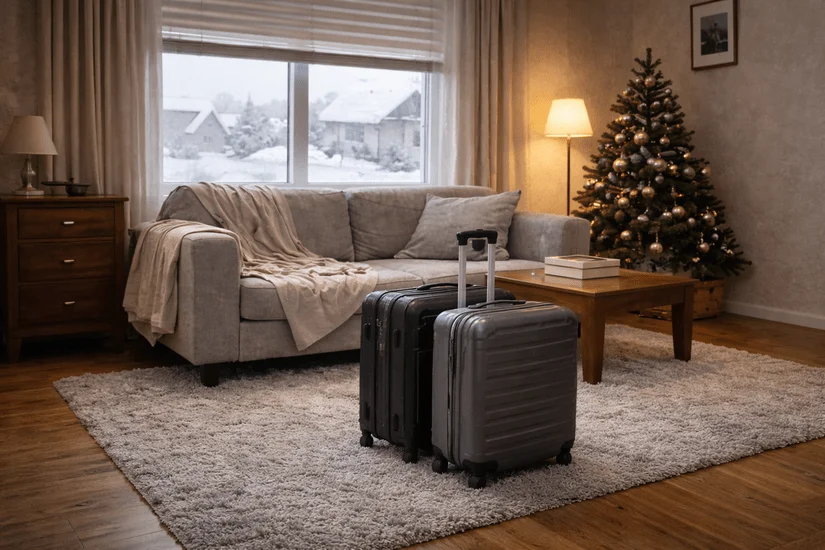 Calefacción vuelta de navidad