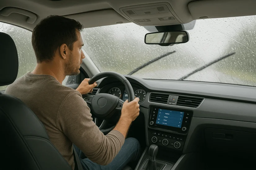 informe conductores mal tiempo