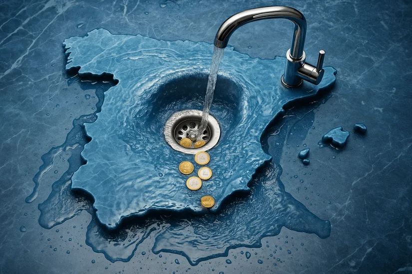 Desigualdad precios del agua en España