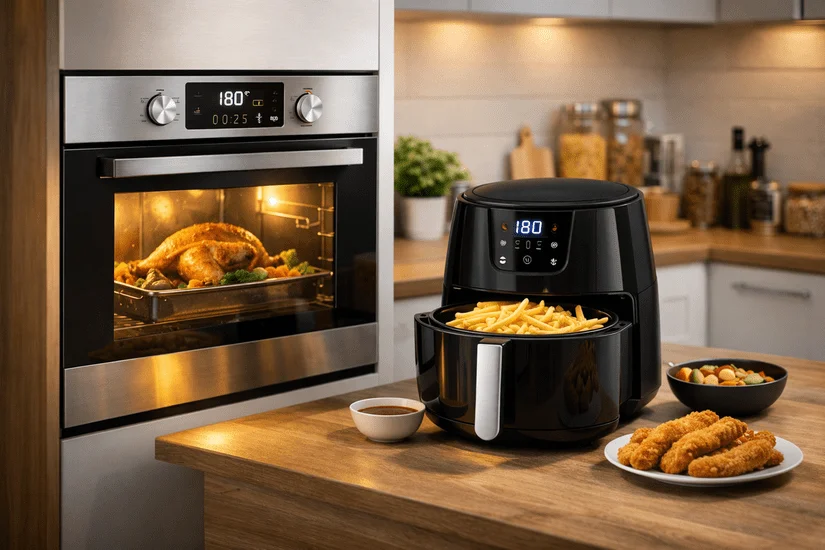 Cuánto gasta el horno y la freidora de aire