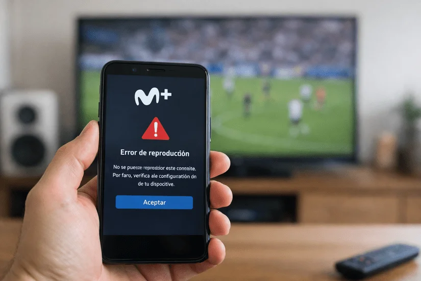 Por qué da error el fútbol en Movistar+