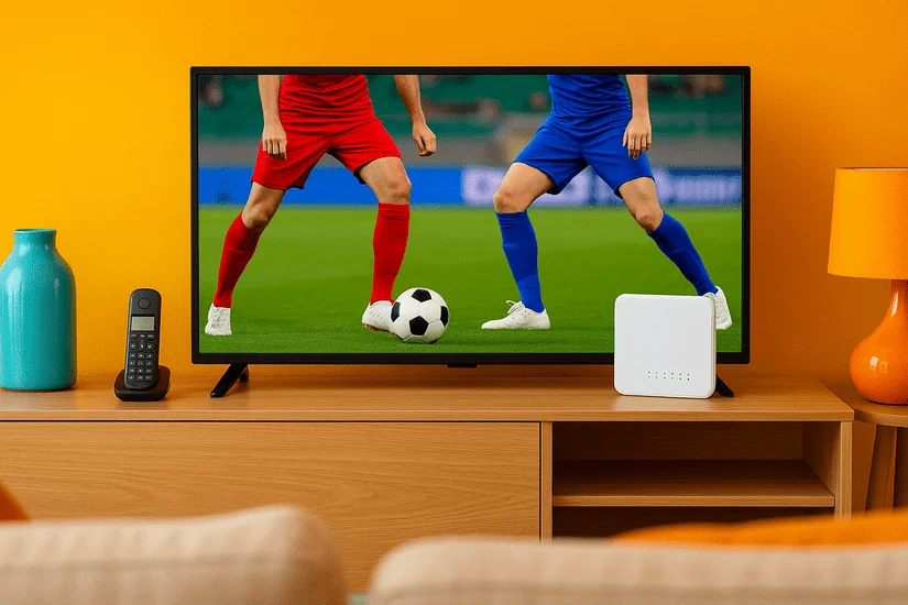 La oferta de Orange con fútbol, tele, fibra y teléfono