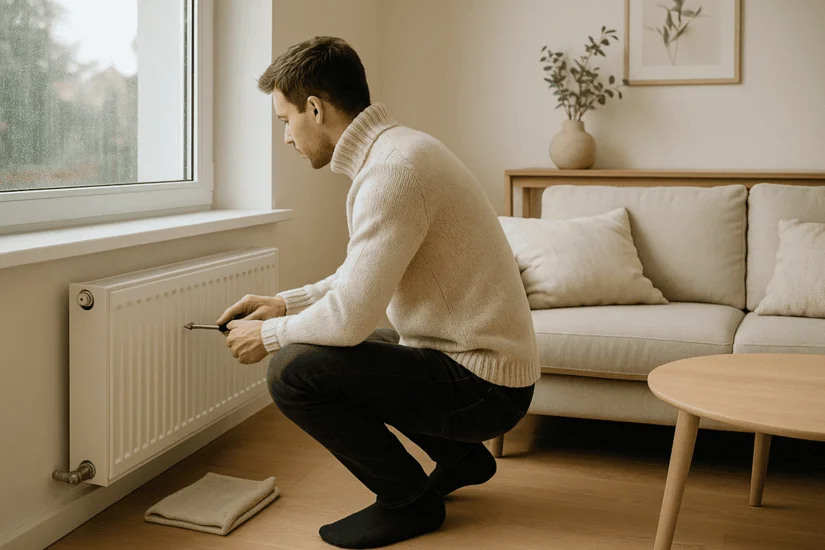 Purgar radiadores en invierno