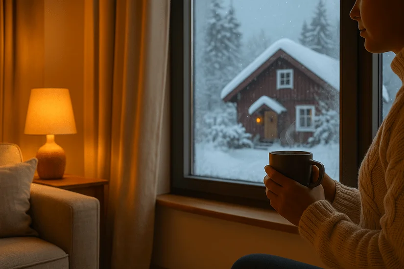 Truco escandinavo para calentar la casa