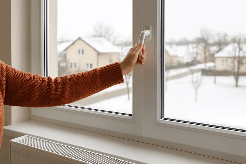 Ventilar la casa en invierno